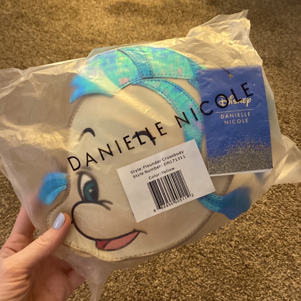 Disney Danielle Nicole Flounder Crossbody - BNWT